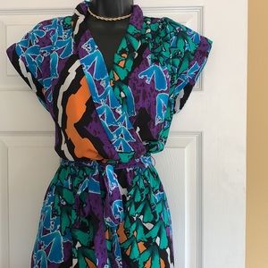 Retro/Beautiful Peter NYGARD Dress Size 8